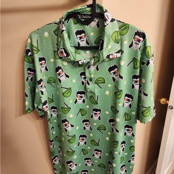 Snowman golf - mullet polo - Picture 1 of 2